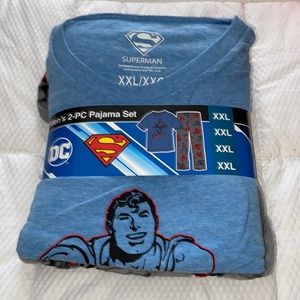 Men’s 2-PC SUPERMAN Pajama Set Size XXL